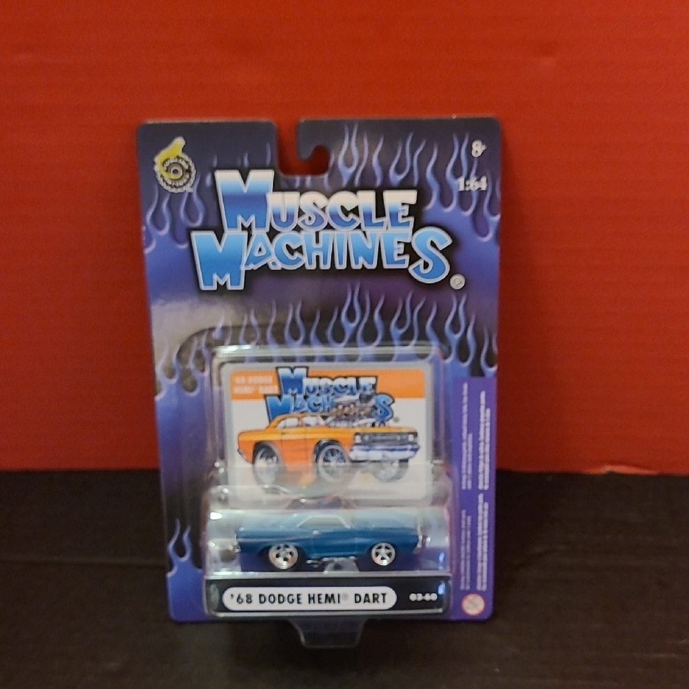 Muscle Machines 68 Dodge Hemi Dart blue/green metallic From 2003